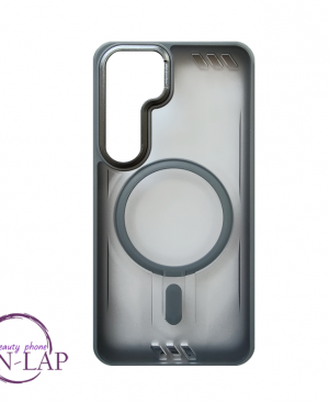 Futrola Matte Lens / Samsung S25 / providna magnetic siva
