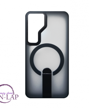 Futrola Matte Lens / Samsung S25 / providna magnetic crna