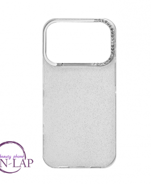 Futrola CIRKON GLITTER / Iphone 17 Pro Max / bela