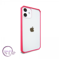Futrola Iphone 12 Mini / Polygonal Edge pink