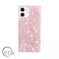 Futrola Silikon Kockice Iphone 12 / 12 Pro 6.1 / biserna roze