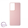 Futrola Silikon Color Samsung G998F / S21 Ultra roze