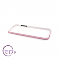 Iphone 6 plus bamper metalik roze