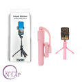 Drzac stabilizator za mobilni - video selfie stick / roze