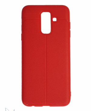 Futrola silikon Auto Fokus Samsung A610 / A6 Plus crvena