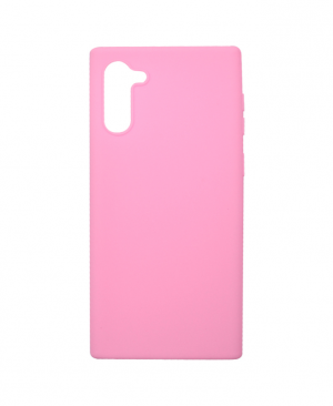 Futrola Silikon Color Samsung N970F / Note 10  pink