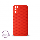 Futrola silikon rupicasta Samsung Galaxy G980F / S20 crvena