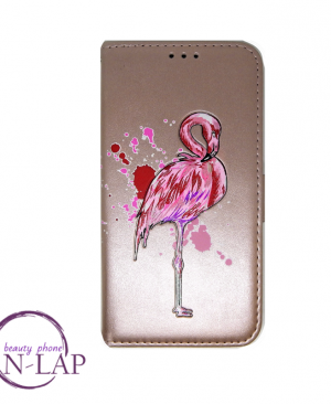 Futrola preklop Samsung G965 / S9 Plus / flamingo
