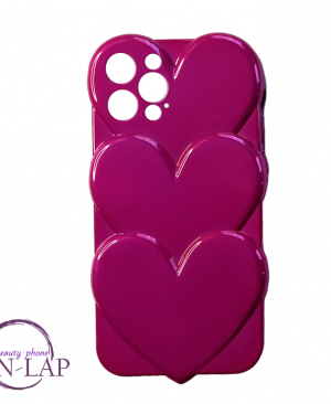 Futrola Candy Iphone 12 Pro 6.1 / srce pink