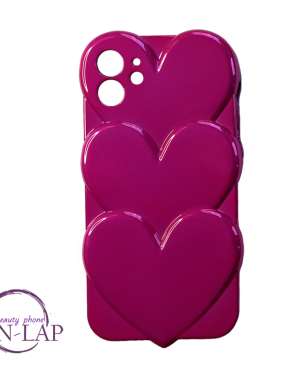 Futrola Candy Iphone 12 6.1 / srce pink